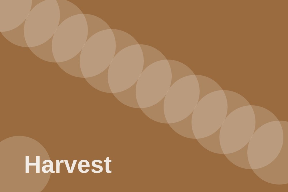 journal harvest